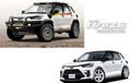Dua Inspirasi Dari Digimod Toyota Raize, Pilih Racing Atau Off-road 