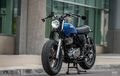 Yamaha SR400 Bergaya Brat Style, Pakai Ban Gambot Biar Kelihatan Kekar