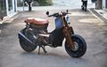 Yamaha Mio Berubah Bentuk Jadi Street Cub, Ulah Modifikator Sukabumi