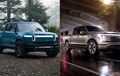 Teknologi Mobil Listrik Ford F-150 Lightning Lawan Rivian R1T, Canggih Mana?