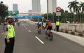 Ramai Pesepeda Kuasai Jalan Sudirman Kena Acung Jari Tengah, Ini Kata Pengamat