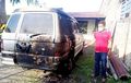 Mitsubishi Kuda Milik Wartawan di Sergai Hangus Setengah Dibakar Orang Tak Dikenal, Korban : Ini Percobaan Pembunuhan