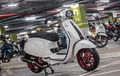Beraura Elegan, Vespa Sprint Berjubah Putih dan Berhias Part Mewah