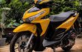 Honda Vario 150 Dimodif Simpel, Partnya Mewah, Bodi Kuning Mentereng