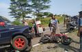 Toyota Kijang, Vario Dan Dua V-Ixion Saling Tubruk, Nyalip Jadi Fatal, 1 Pemotor Kritis