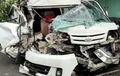 Daihatsu Luxio Bodi Tak Karuan, Kabin Ringsek, 1 Perantau Tewas Disambar Bus Budiman