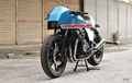 Honda CBX750 Police Gaya Cafe Racer, Tampil Menarik Bernuansa Cyberpunk