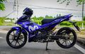 Modifikasi Simpel Yamaha MX King 150, Baju Movistar, Partnya Istimewa
