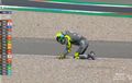 Mungkin Sudah Waktunya Istirahat, Valentino Rossi Bingung Liat Data Penyebab Crash di MotoGP Belanda 2021 