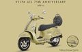 Vespa 75Th Anniversary Limited Edition,  Intip Detail Mewahnya Nih!
