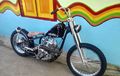 Chopper Simpel Berbasis Yamaha Scorpio, Paduan Desain dan Warna Elegan