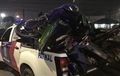 Motor Bertumpuk di Mobil Patwal, Pemiliknya Lagi Meringkuk, Terciduk Konvoi Saat PPKM Darurat