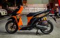Modifikasi Honda Vario 150, Main Ubahan Simpel, Tampang Kian Elegan