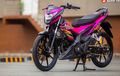 Honda Sonic 150R Ngotot Berjubah Pink, Tampang Tambah Menarik