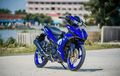 Yamaha MX King 150 Berjubah Movistar Pasang Pelek Palang Tiga