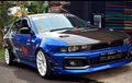 Mitsubishi Galant Hiu Coba Setelan Muda, Pasang Body Kit, Kaki Agresif