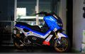 NMAX Pakai Livery Moto2, Mesin Jadi 200 Cc, Gacoan Speed Addict!