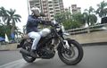 W175TR Punya Riding position Lebih Nyaman Dari XSR 155, Handlingnya?