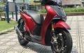 Honda SH150i Berbaju Merah, Kaki-kaki Sangar Pakai Garpu Depan Ducati