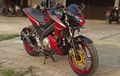 Cocok Buat Anak SMA, Yamaha V-Ixion Dimodif Makin Kece, Kaki Lebih Berisi Bodi Repaint Total