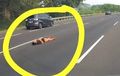 Viral Orang Rebahan di Ruas Jalan Tol Jakarta-Cikampek, Ini Kata Jasa Marga