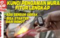 Kunci Pengaman Tambahan Murah Buat Motor, Remotenya Bisa Getar!