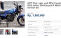 Pasaran di Atas Rp 20 Juta, Yamaha RX-King Plat Merah Dilelang Murah, Kondisi Utuh Limit Rp 1,5 Juta Saja