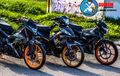 Yamaha Jupiter MX 135 Dimodif Mewah, Kaki-kaki Diupgrade Bernuansa Emas