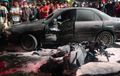 Tusuk Pintu Kiri Mitsubishi Galant, Yamaha NMAX Seketika Meleleh di Karanganyar