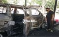 Diduga Dupa di Kap Depan, Suzuki APV dan Garasi Hangus Jadi Bangkai