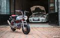 Honda Monkey Z50 Sangar, Mesin Diganti Takegawa, Kakinya Makin Kekar