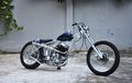 Suzuki Thunder 125 Chopper Bersasis Rigid, Mesin 4 Klep Blasteran Hyosung 