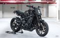 Yamaha XSR900 Street Tracker, Berbodi PnP Karbon, Tampilan Garang