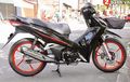 Saudara Honda Supra X 125 Tambah Manis Dimodif Minimalis Tapi Impresif