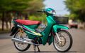 Honda Supra X Impresif, Banyak Nempel Part Mewah, Bodi Hijau Asyik