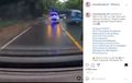 Pakai Strobo dan Nyalip di Tikungan, Pengendara Arrow Gun Ini Dihujat Netizen