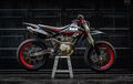 Honda XR100 Bergaya Supermoto, Ganti Roda Langsung Jadi Dirt Bike