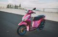 Honda Spacy Jubah Pink, Tampang Mewah Dimodif Pakai Part Premium