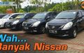 Video Mobil-mobil Nissan Bekas Berjejer di Showroom Pinggir Kolam Renang