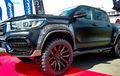 Toyota Hilux Tambah Sangar, Pakai Jubah Hitam Doff dan Body Kit Sporty