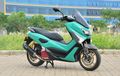 NMAX Old Berskin Hijau Porsche, Suspensi dan Mesin Setelan Kencang!