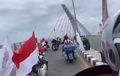 Viral, Belum Diresmikan Konvoi Moge Harley-Davidson Lewat Jembatan Alalak I, Apa Kata Nitizen?