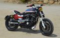 Harley-Davidson Sportster Bergaya Scrambler, Pasang Livery Martini Racing Yang Apik