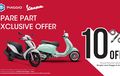 Suku Cadang Piaggio Dan Vespa Diskon Hingga 10%, Periode Terbatas!