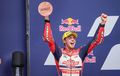 Mantap! Pembalap Federal Oil Gresini Moto2 Naik Podium di Moto2 Amerika