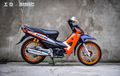 Pasang Livery Repsol, Honda Supra Fit Tampil Sporty, Part-partnya Istimewa