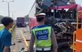 Insiden 'Sundul-sundulan' Bus Pariwisata Terjadi di Tol Tangerang-Merak, Ini Penyebabnya