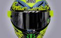 Valentino Rossi Pamer Helm Spesial Balapan Kandang Terakhir di MotoGP Emilia Romagna 2021, Begini Penampakan Kerennya