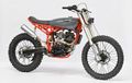 Beta Motard 200 Jadi Scrambler, Ubahan Simpel Fokus di Bodywork