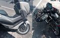 Bikin Celaka, Yamaha NMAX Pesek Disundul Thunder 125 Lawan Arah
